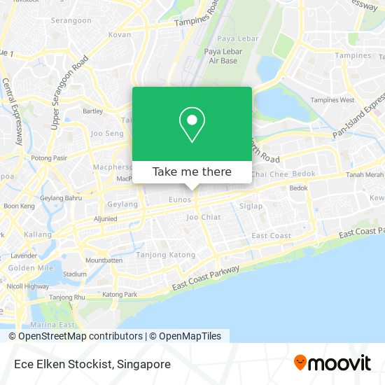 Ece Elken Stockist map