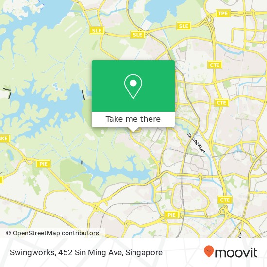 Swingworks, 452 Sin Ming Ave地图