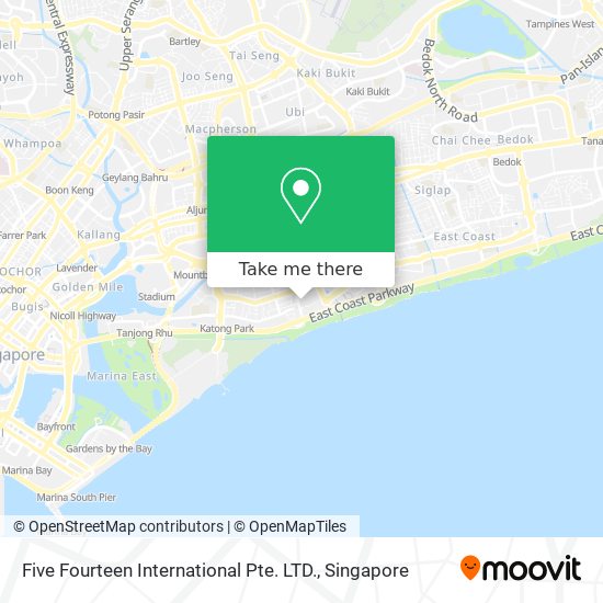 Five Fourteen International Pte. LTD. map