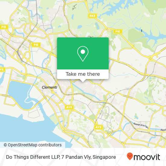 Do Things Different LLP, 7 Pandan Vly map