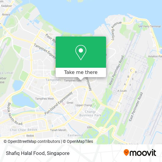 Shafiq Halal Food map