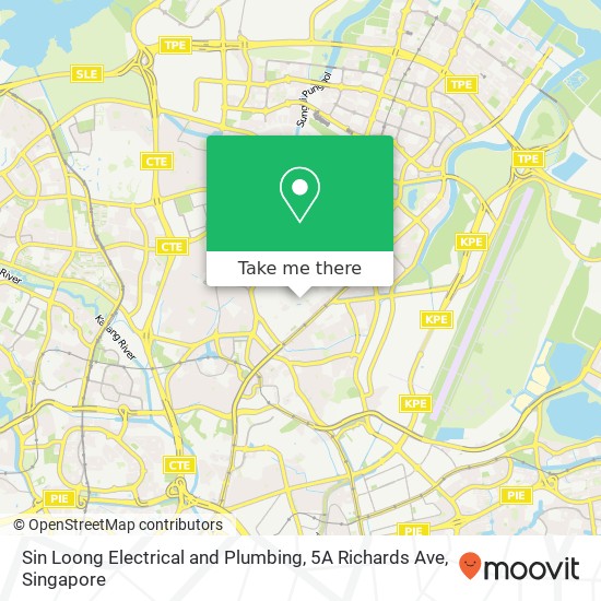 Sin Loong Electrical and Plumbing, 5A Richards Ave地图