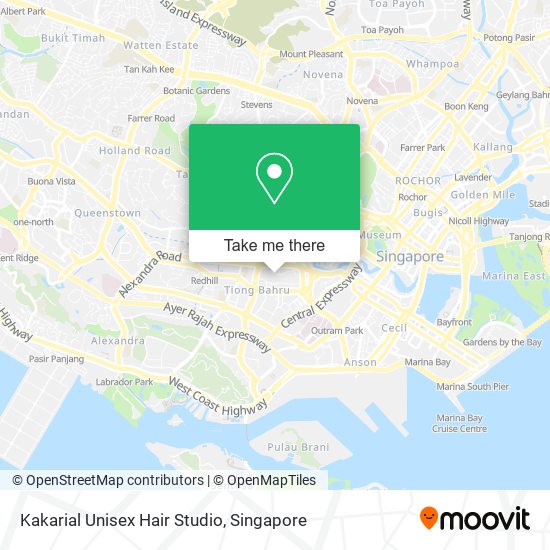 Kakarial Unisex Hair Studio map