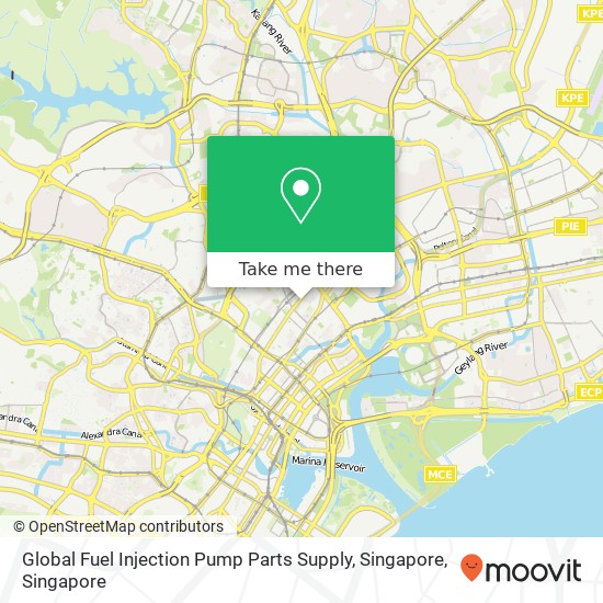 Global Fuel Injection Pump Parts Supply, Singapore地图