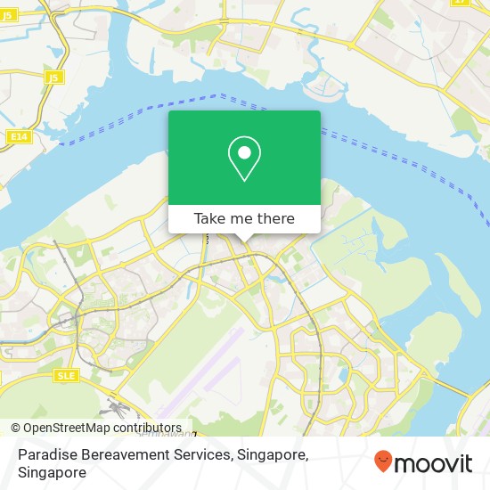 Paradise Bereavement Services, Singapore地图