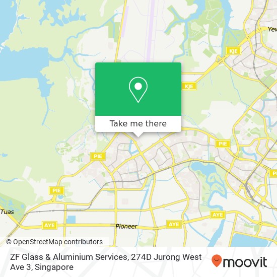 ZF Glass & Aluminium Services, 274D Jurong West Ave 3 map