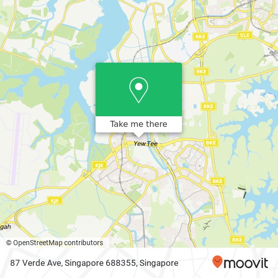 87 Verde Ave, Singapore 688355地图