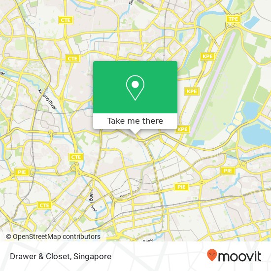 Drawer & Closet map