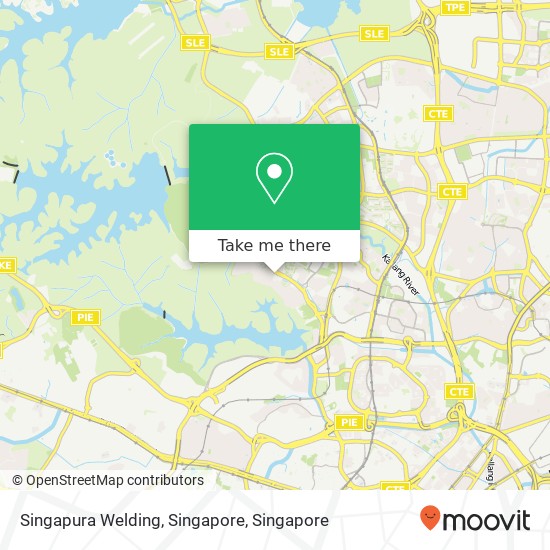 Singapura Welding, Singapore map