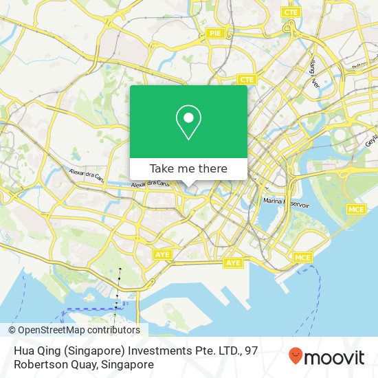 Hua Qing (Singapore) Investments Pte. LTD., 97 Robertson Quay地图