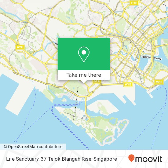 Life Sanctuary, 37 Telok Blangah Rise地图