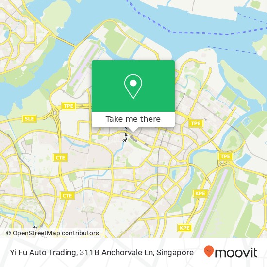 Yi Fu Auto Trading, 311B Anchorvale Ln地图