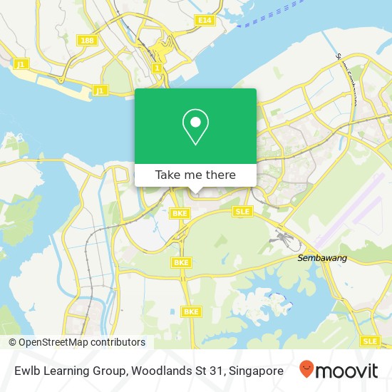 Ewlb Learning Group, Woodlands St 31 map