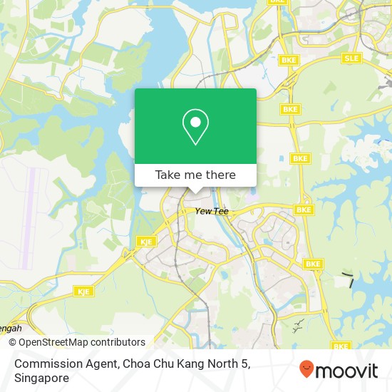 Commission Agent, Choa Chu Kang North 5 map