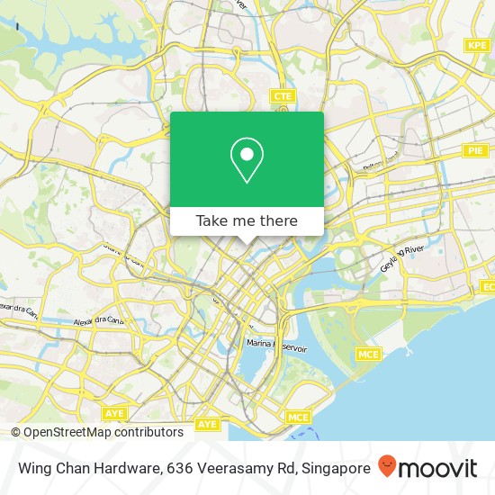Wing Chan Hardware, 636 Veerasamy Rd map