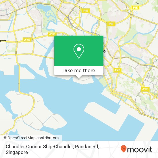 Chandler Connor Ship-Chandler, Pandan Rd map