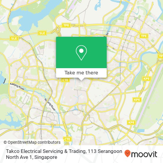 Takco Electrical Servicing & Trading, 113 Serangoon North Ave 1地图