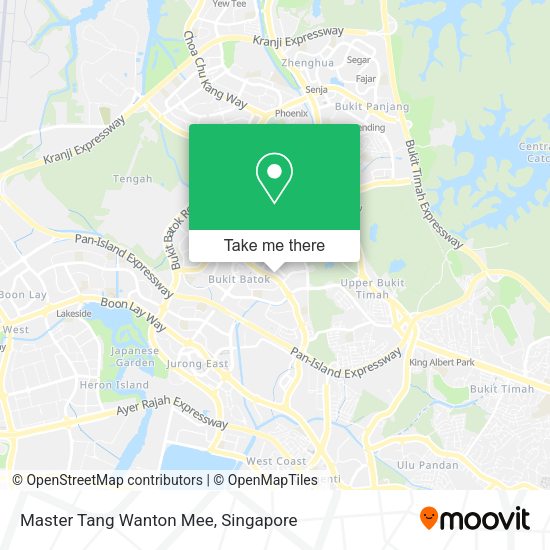 Master Tang Wanton Mee map