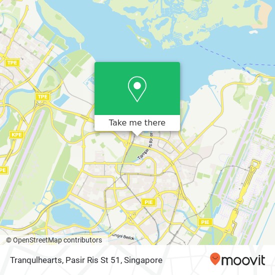 Tranqulhearts, Pasir Ris St 51 map