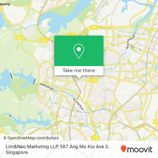 Lim&Neo Marketing LLP, 587 Ang Mo Kio Ave 3地图