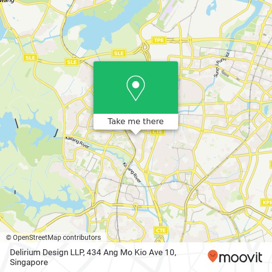 Delirium Design LLP, 434 Ang Mo Kio Ave 10地图