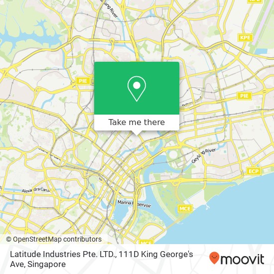 Latitude Industries Pte. LTD., 111D King George's Ave地图