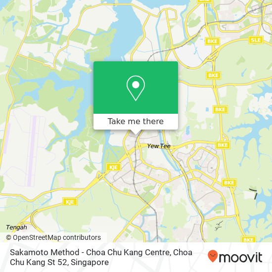Sakamoto Method - Choa Chu Kang Centre, Choa Chu Kang St 52地图