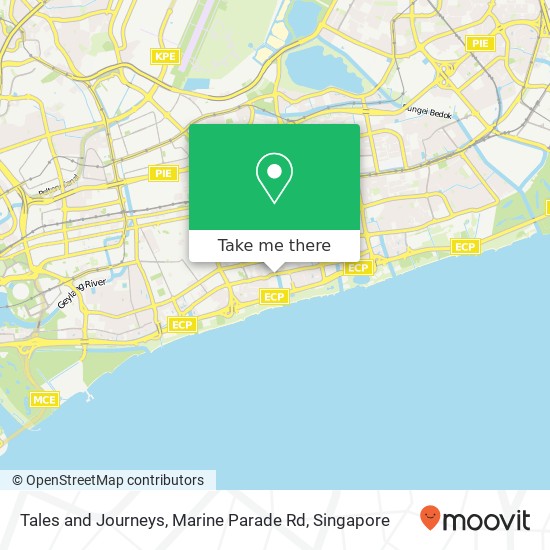 Tales and Journeys, Marine Parade Rd map