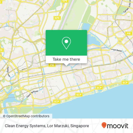 Clean Energy Systems, Lor Marzuki map