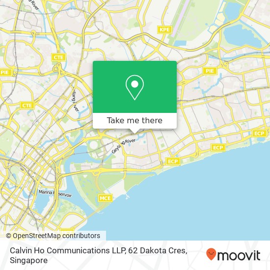 Calvin Ho Communications LLP, 62 Dakota Cres map