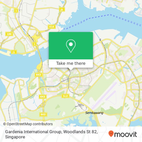 Gardenia International Group, Woodlands St 82 map