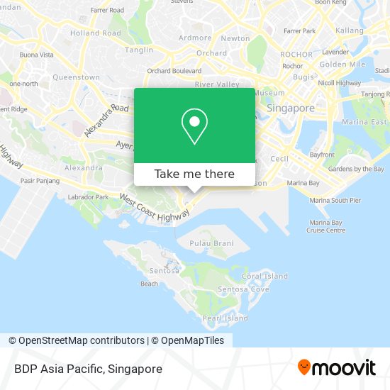 BDP Asia Pacific map