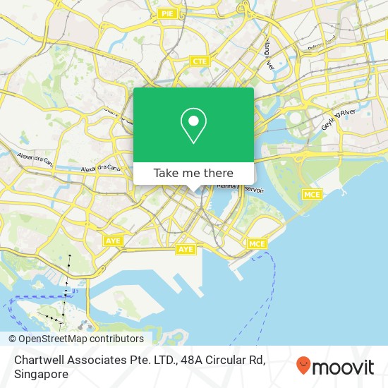 Chartwell Associates Pte. LTD., 48A Circular Rd map