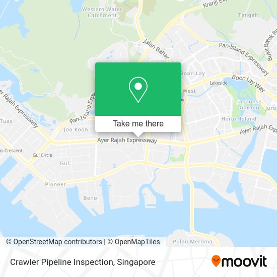 Crawler Pipeline Inspection map