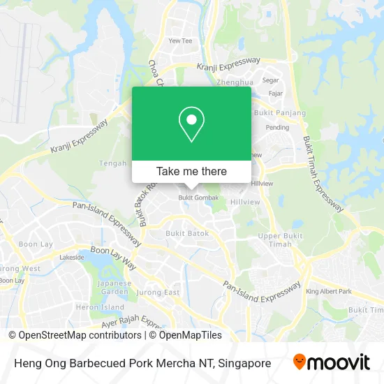 Heng Ong Barbecued Pork Mercha NT map