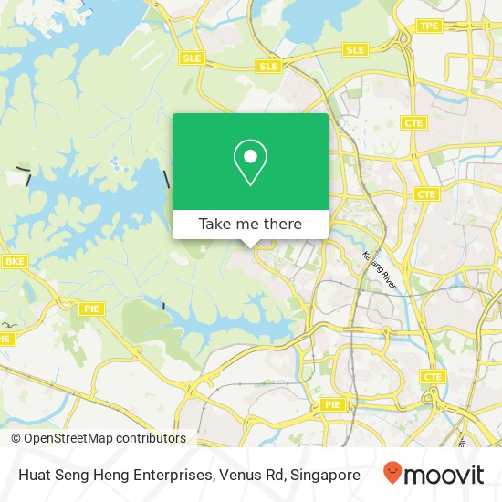 Huat Seng Heng Enterprises, Venus Rd map