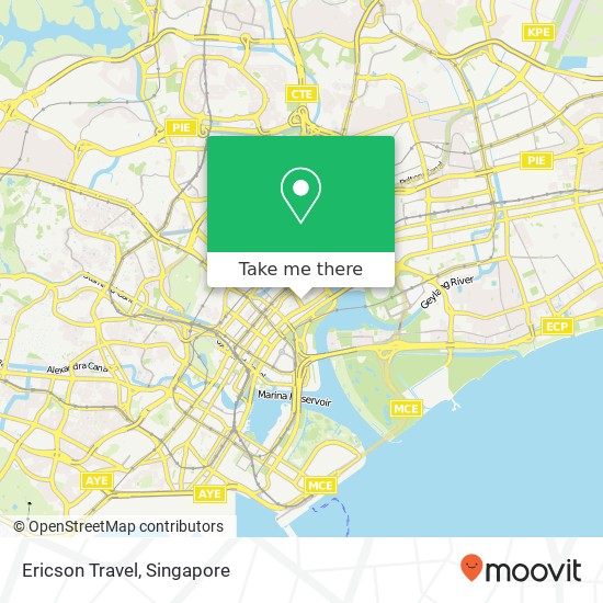 Ericson Travel地图