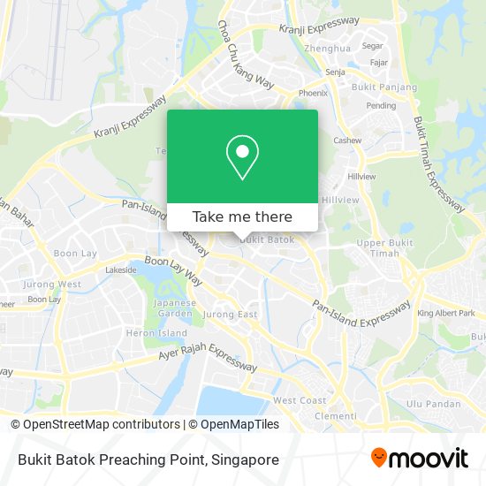 Bukit Batok Preaching Point地图