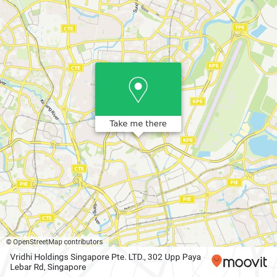 Vridhi Holdings Singapore Pte. LTD., 302 Upp Paya Lebar Rd map