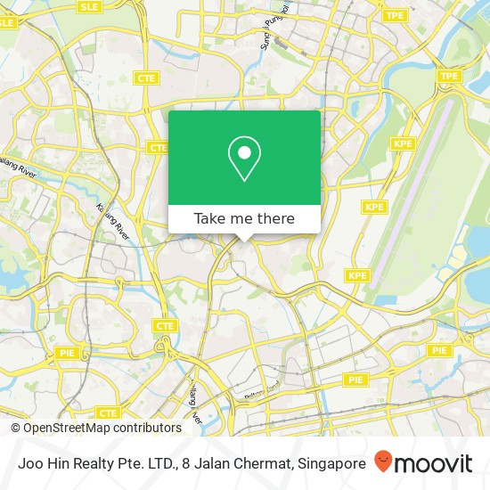 Joo Hin Realty Pte. LTD., 8 Jalan Chermat map