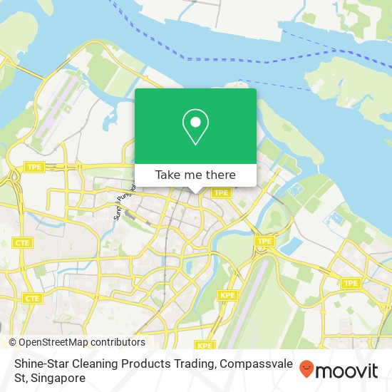 Shine-Star Cleaning Products Trading, Compassvale St map