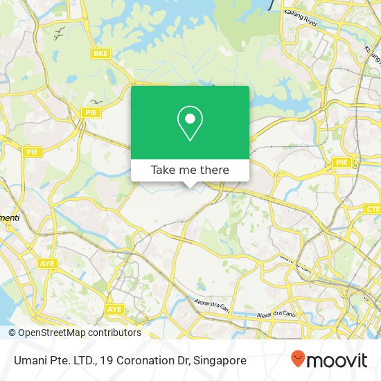 Umani Pte. LTD., 19 Coronation Dr map