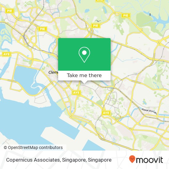 Copernicus Associates, Singapore map