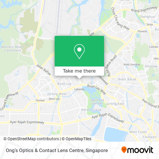 Ong's Optics & Contact Lens Centre map