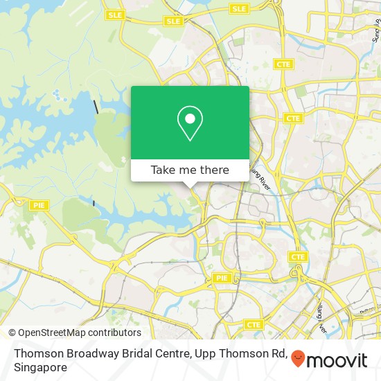 Thomson Broadway Bridal Centre, Upp Thomson Rd map