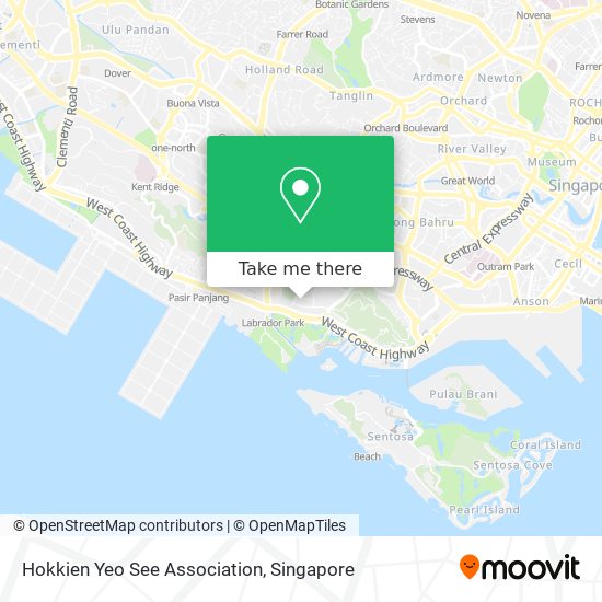 Hokkien Yeo See Association map
