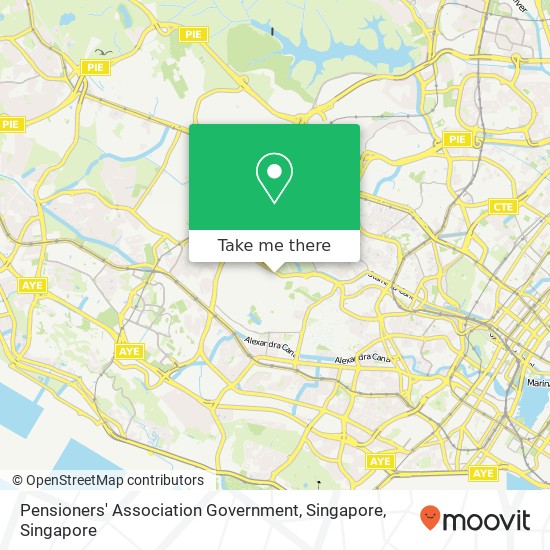 Pensioners' Association Government, Singapore地图