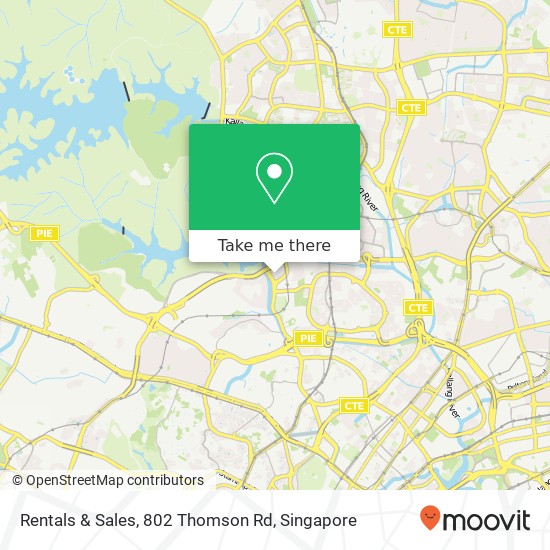 Rentals & Sales, 802 Thomson Rd map