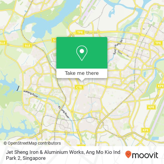 Jet Sheng Iron & Aluminium Works, Ang Mo Kio Ind Park 2 map