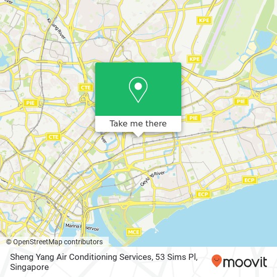 Sheng Yang Air Conditioning Services, 53 Sims Pl map